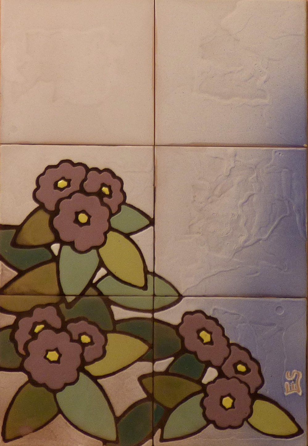 mural de ceramica con mural sobrecubierta