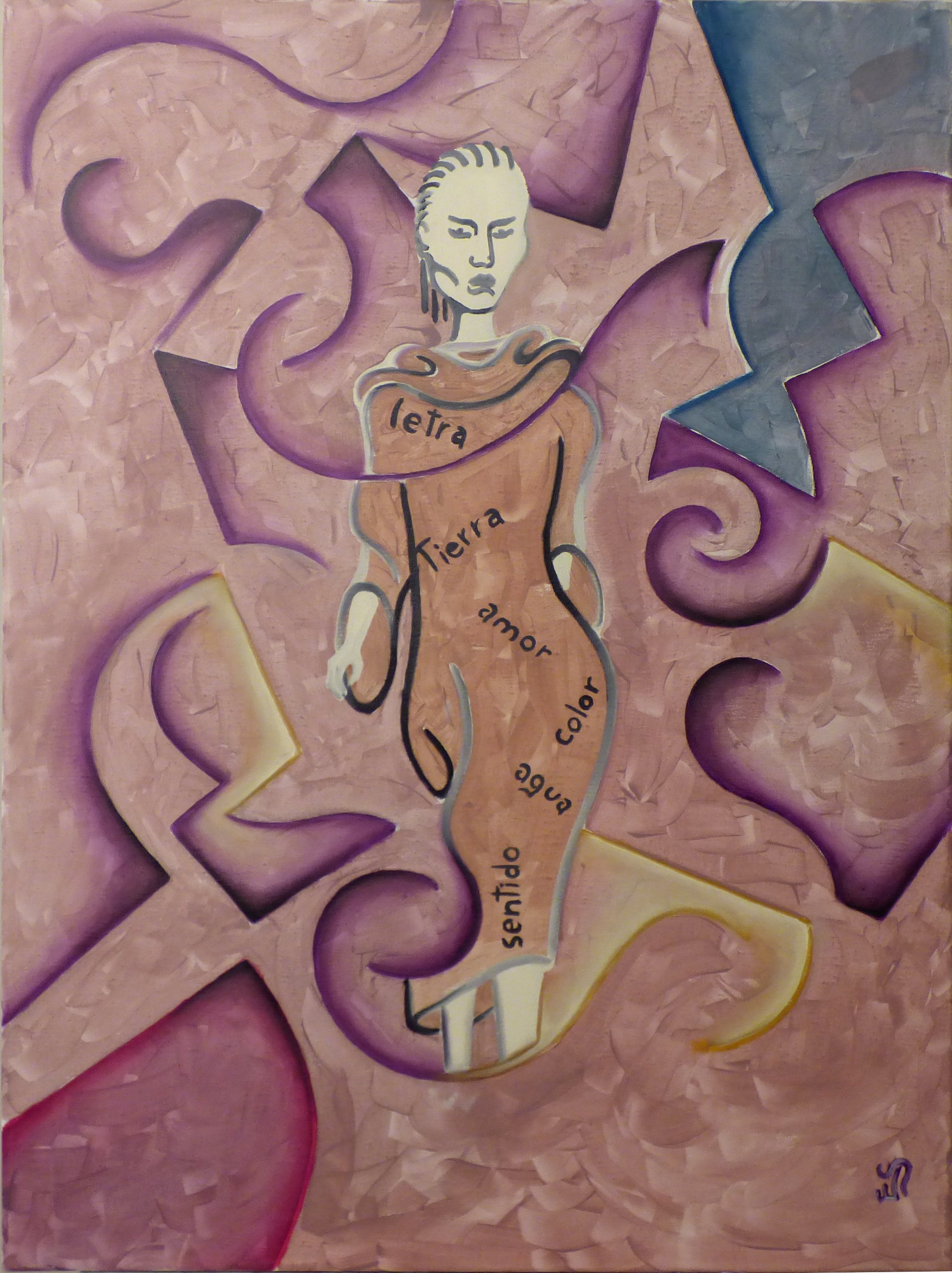 pintura mixta serie secretos gramala