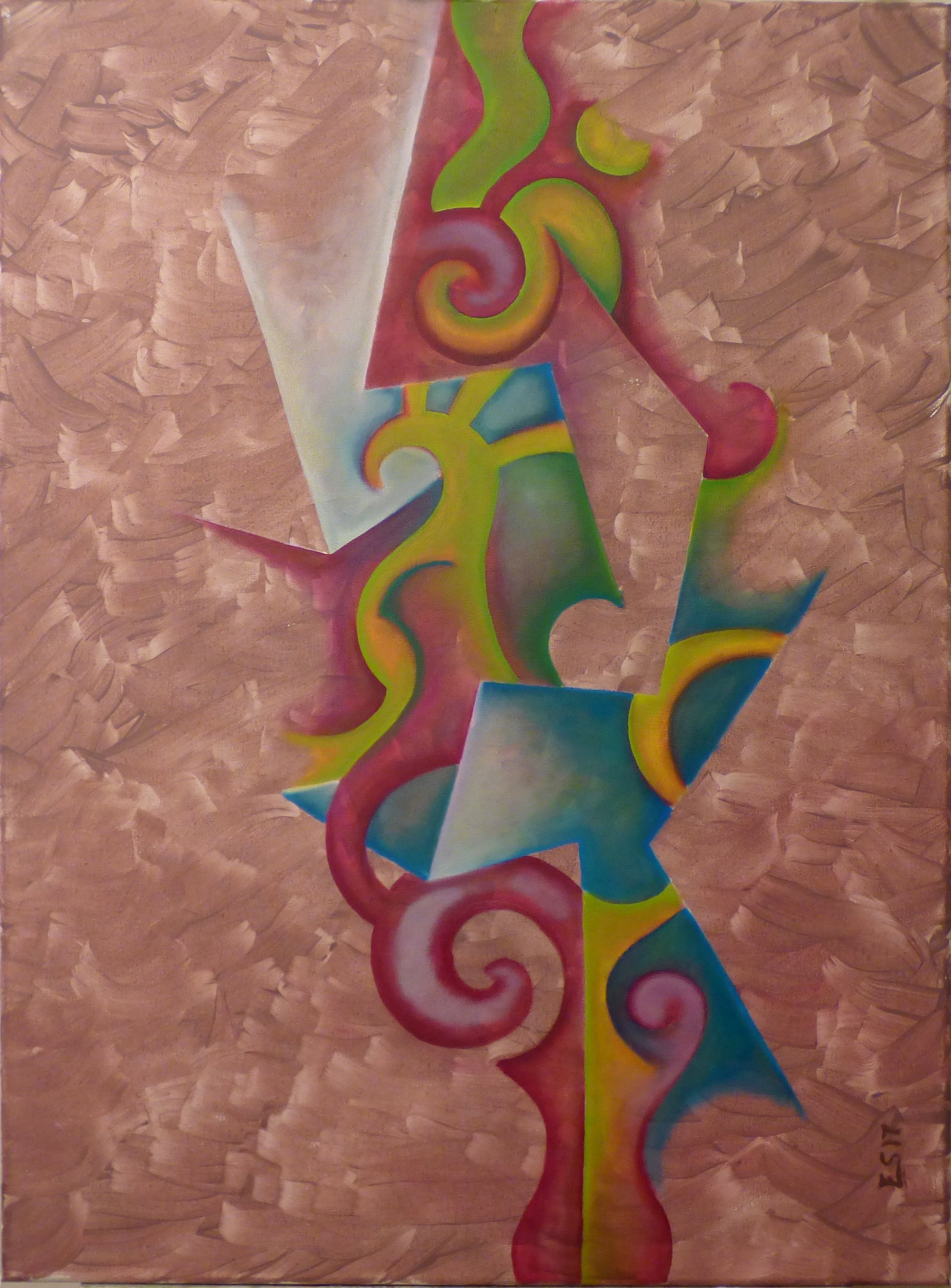 pintura mixta serie edades gramala